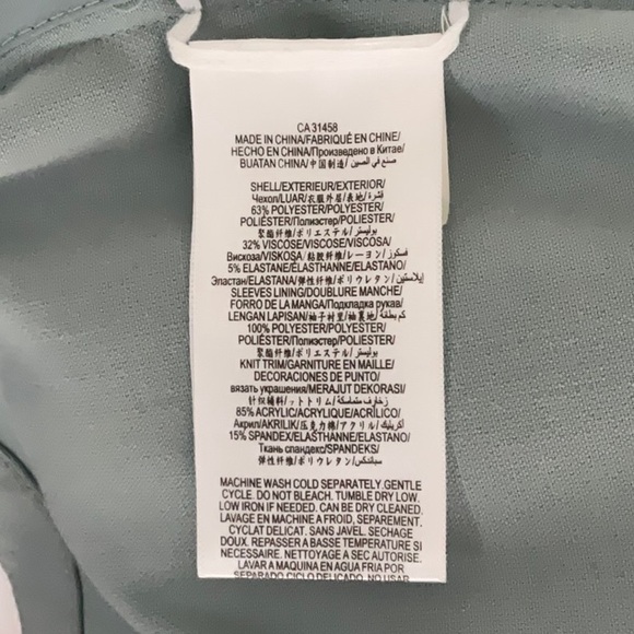 BCBG MISTY BLEU CLASSICAL JACKET - Picture 5 of 6